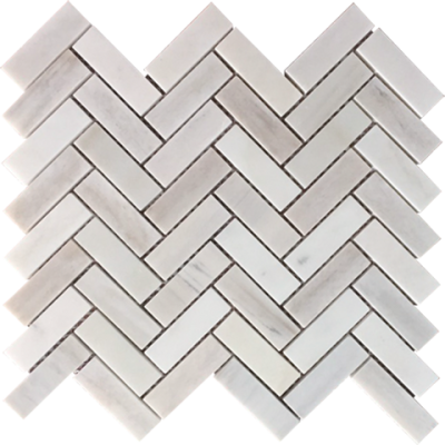 Herringbone Marble Mosaic – Viet Home Stone